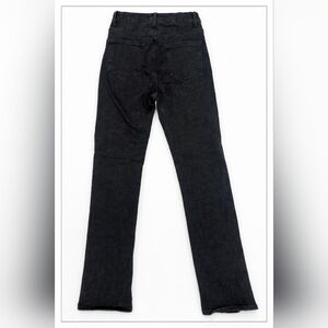 Piece by Piece Black Slim Straight Jeans M Mid Rise Minimalist